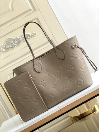 LV M45686 Neverfull MM 12.6 x 11.4 x 6.7 inches Without Box
