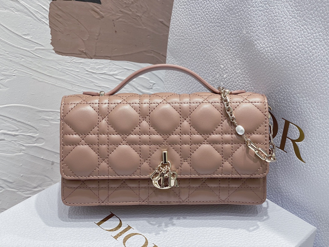 miss D*or mini handbag medium antique bronze cannage woven pattern s0980onmj_m53u 21 x 11.5 x 4.5 cm