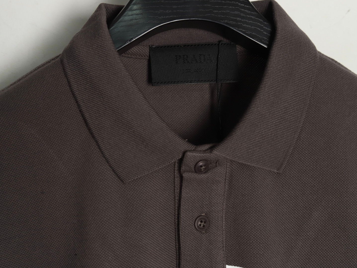 Pra*a short-sleeved polo shirt