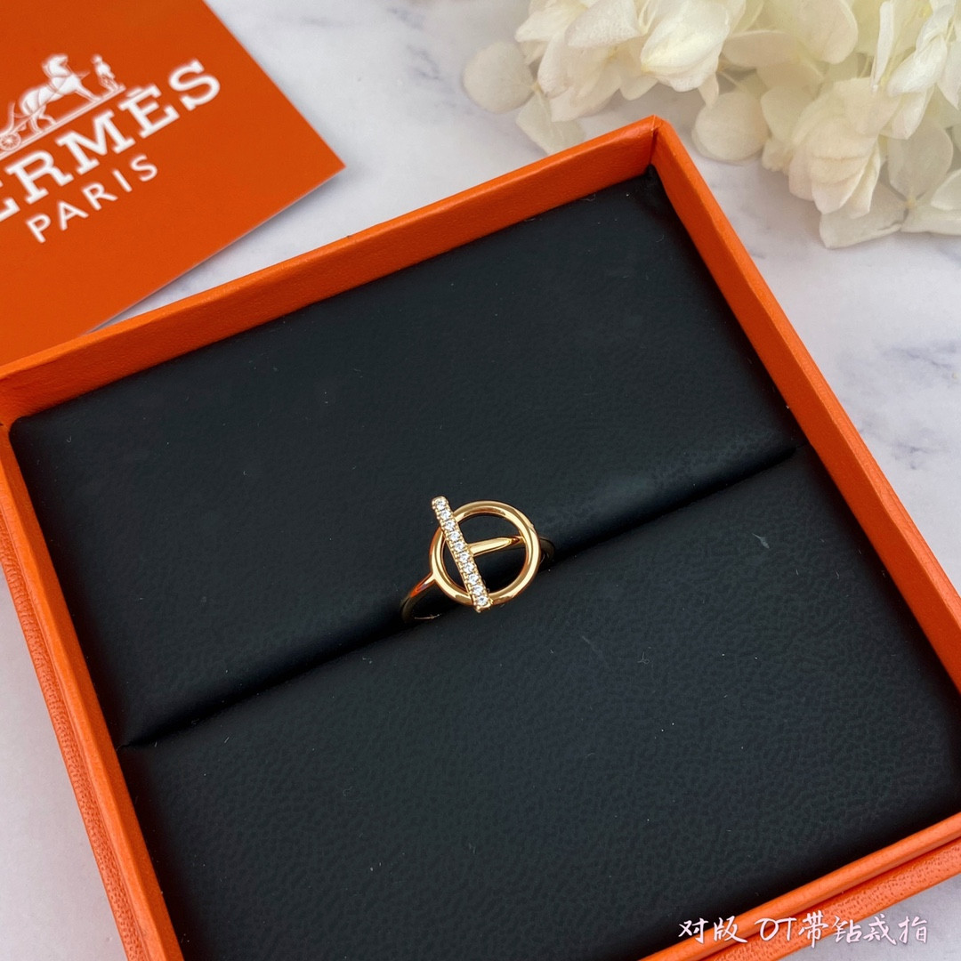 hermès ot half Di*m*nd ring