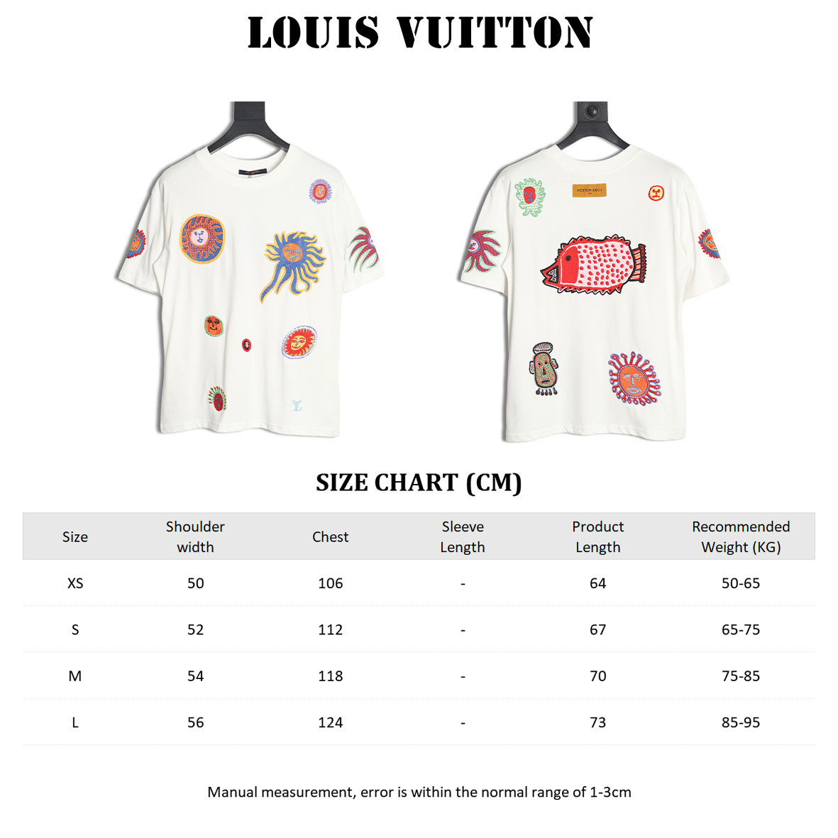 l0*is V*t0n lv short-sleeved t-shirt