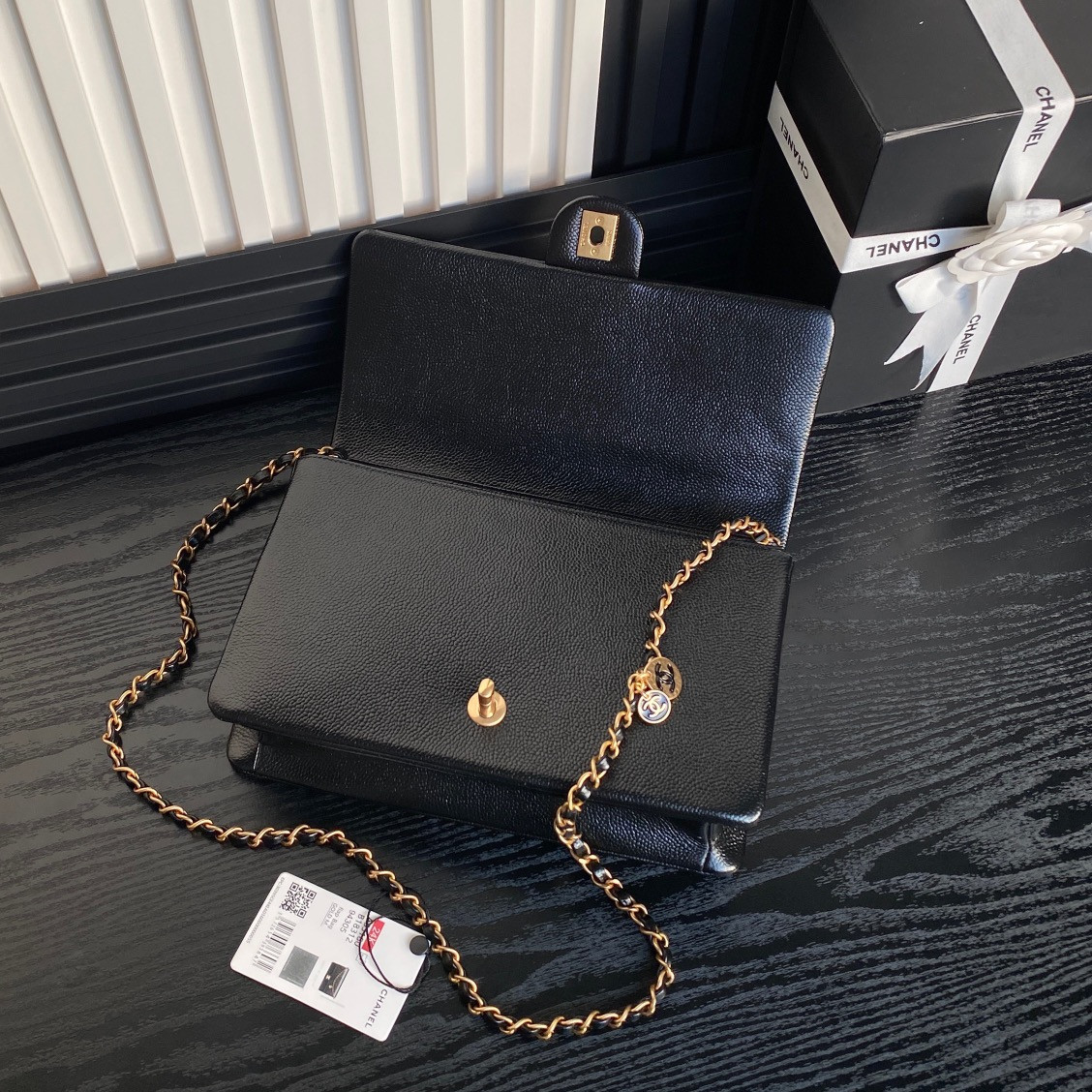 Ch*el small flap bag 17×26×8cm