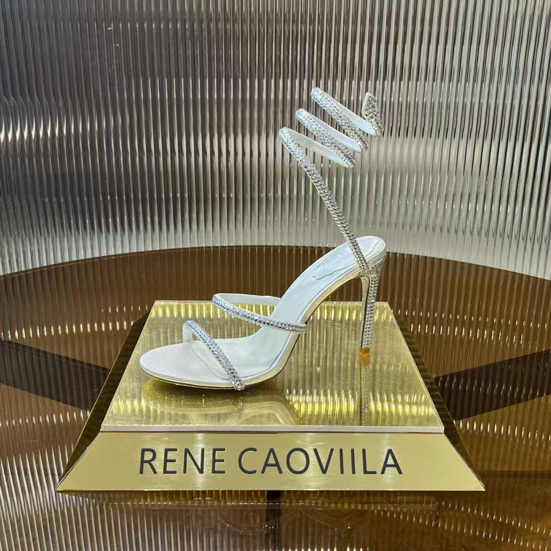 UA RENÉ CAOVILLA Cleo Pumps Sandals 95mm