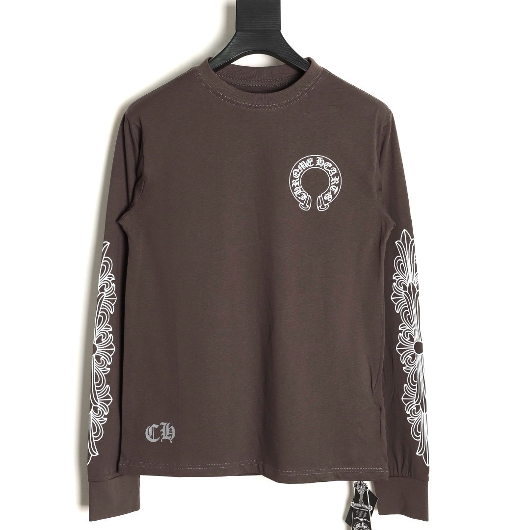 Ch**me He**ts 25fw long-sleeved t-shirt