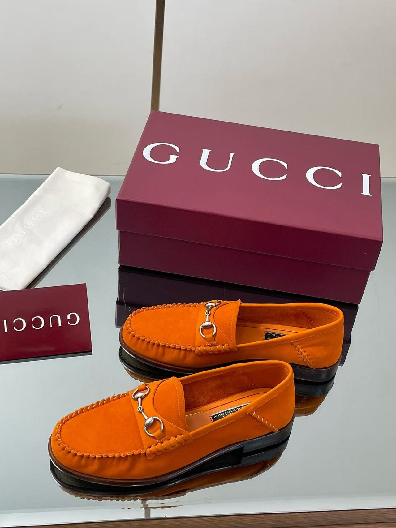 ua G*u*i gigi loafer
