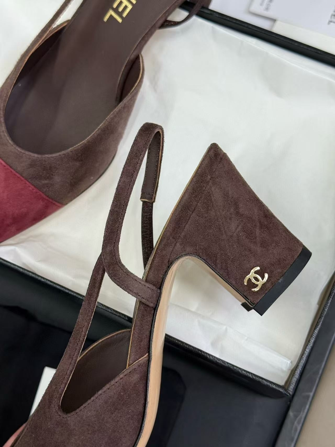 ua Ch*el slingbacks 6.5cm heel