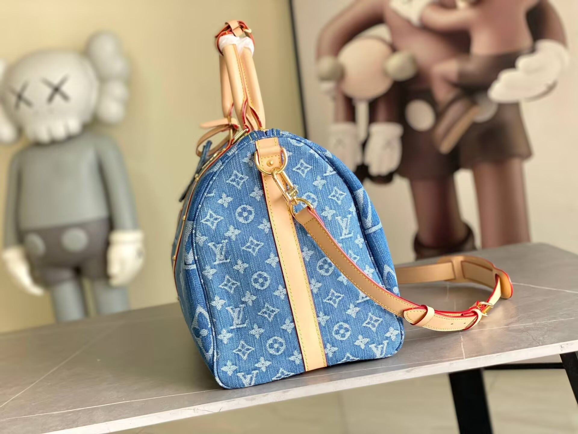 l0*is V*t0n keepall bandoulière 45 m24315 without box