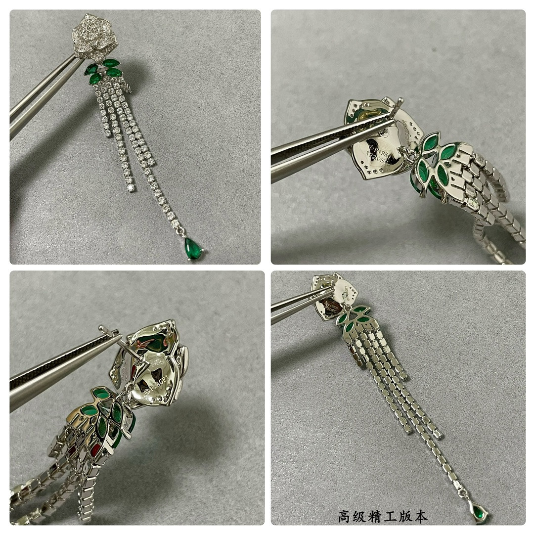 Piaget rose tassel Earrings