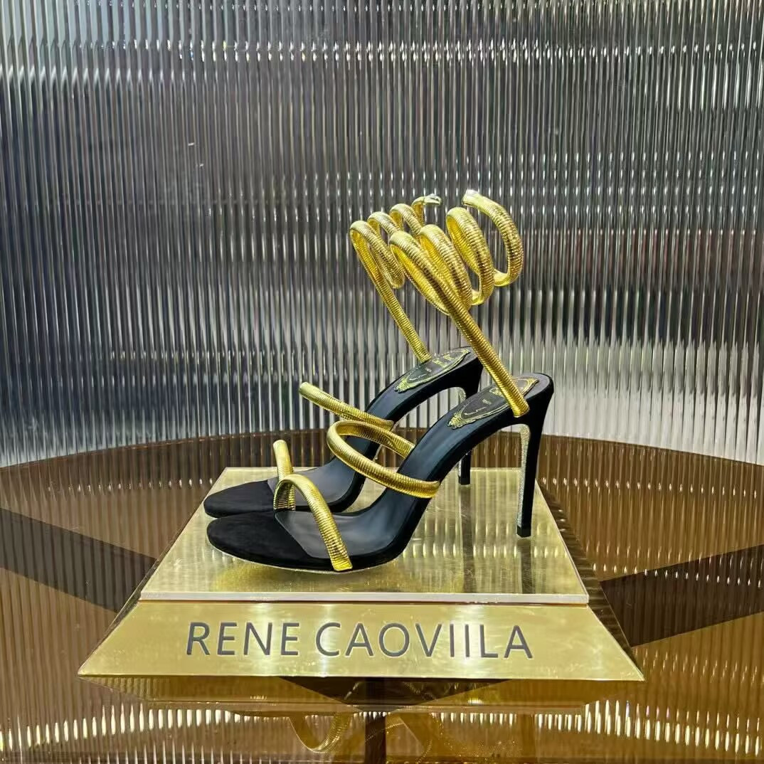 UA RENÉ CAOVILLA Cleo Pumps Sandals 95mm