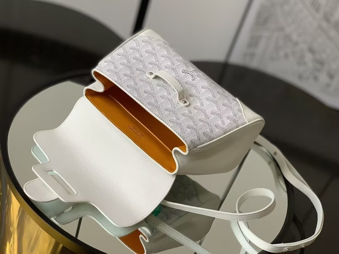 Go*ard white mini Go*ardine saigon souple 15x20x7cm