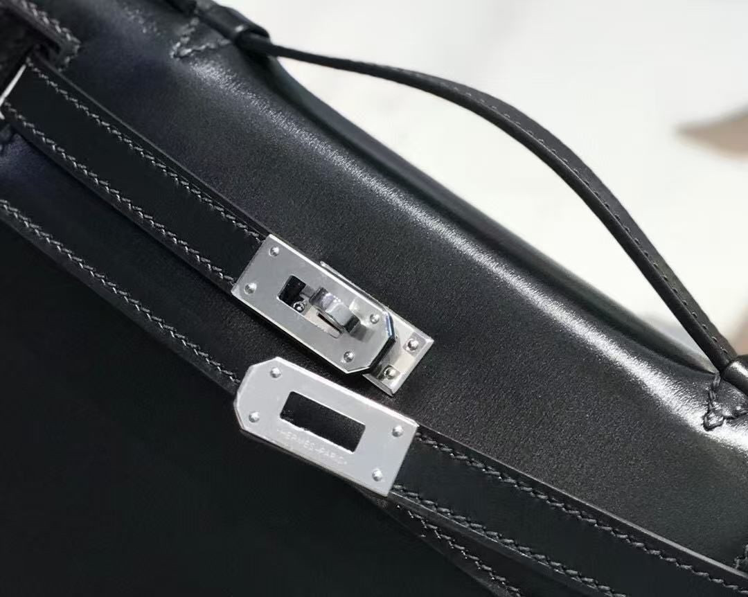 Hermès Kelly 22 Mini Box Leather 22x7x13cm