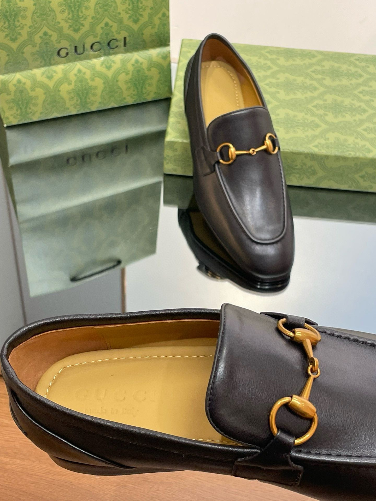 ua G*u*i moccasins and loafers for men