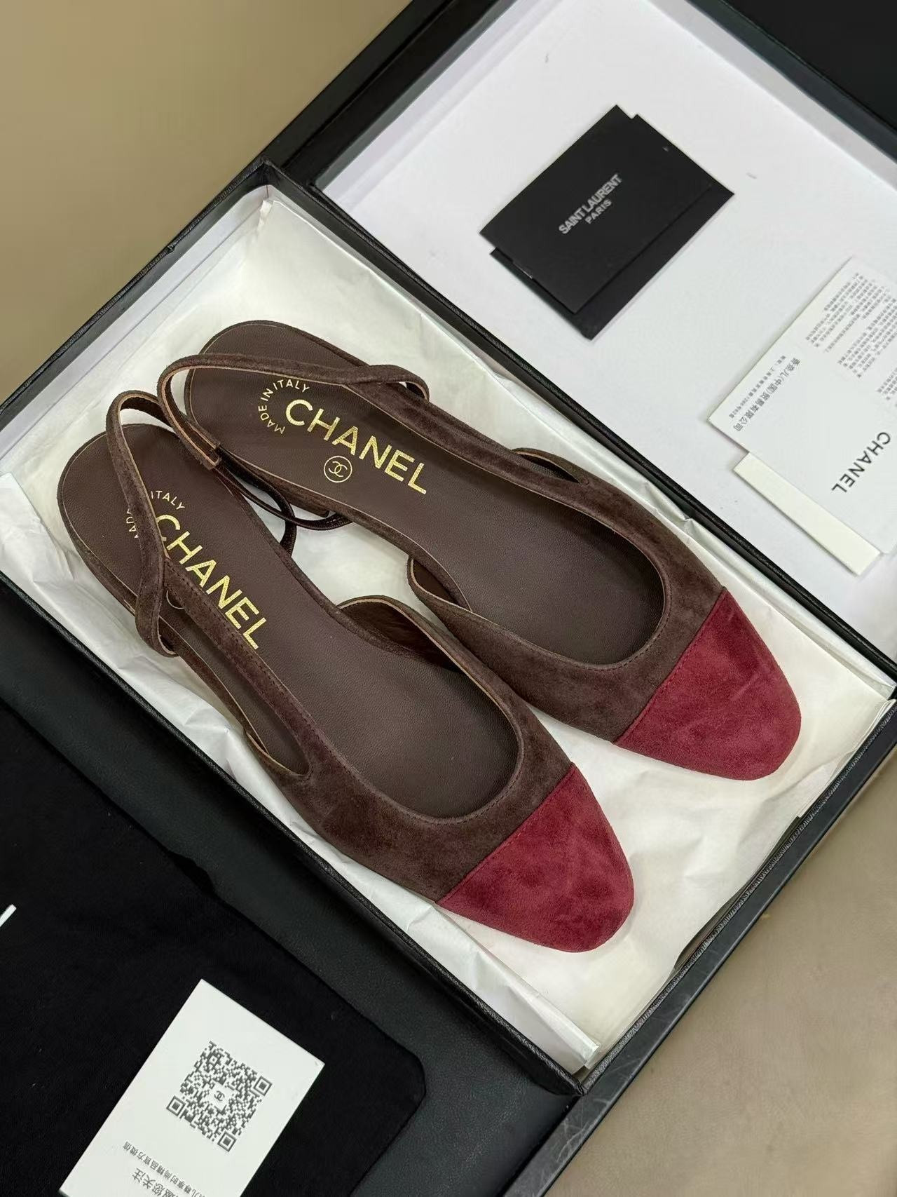 ua Ch*el slingbacks