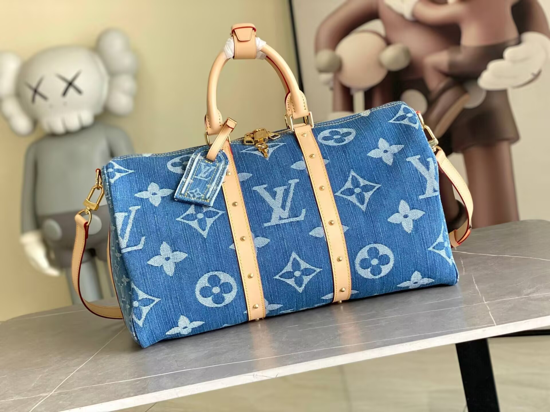 l0*is V*t0n keepall bandoulière 45 m24315 without box