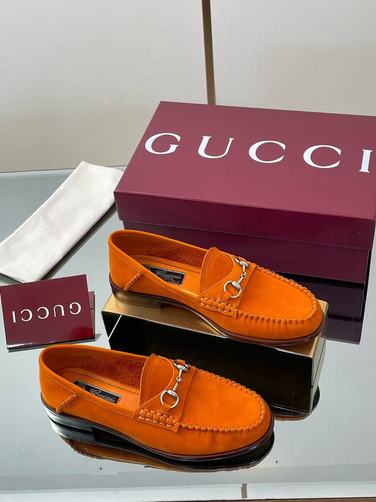 ua G*u*i gigi loafer
