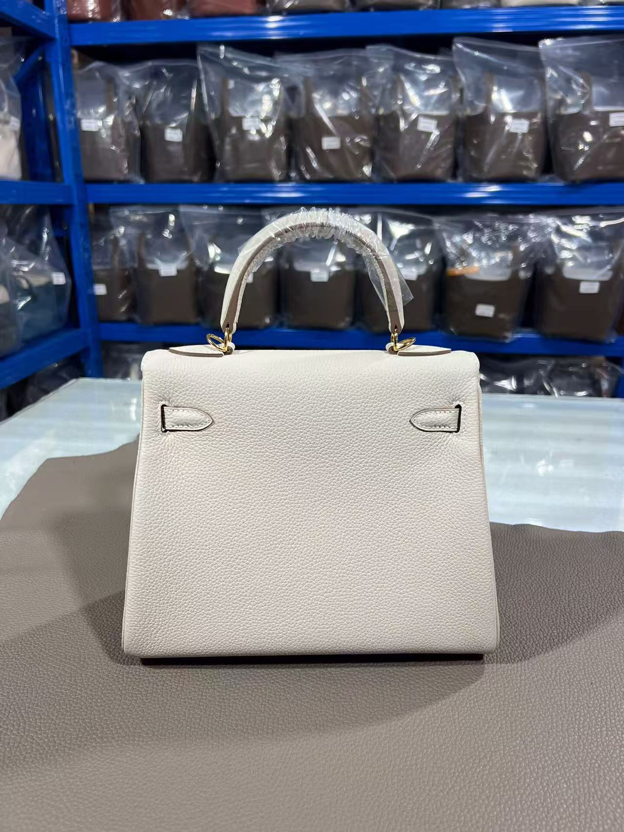 HERMÈS Kelly gold-tone Hardware 25 28