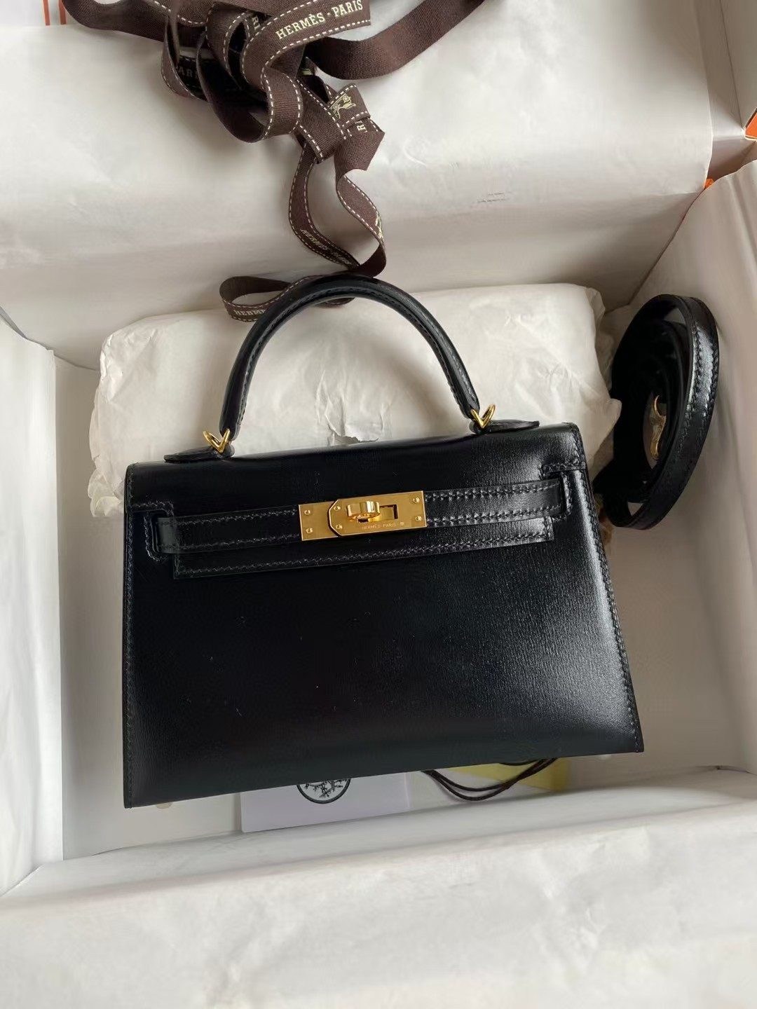 Hermès Mini Kelly 19 19×6×12CM