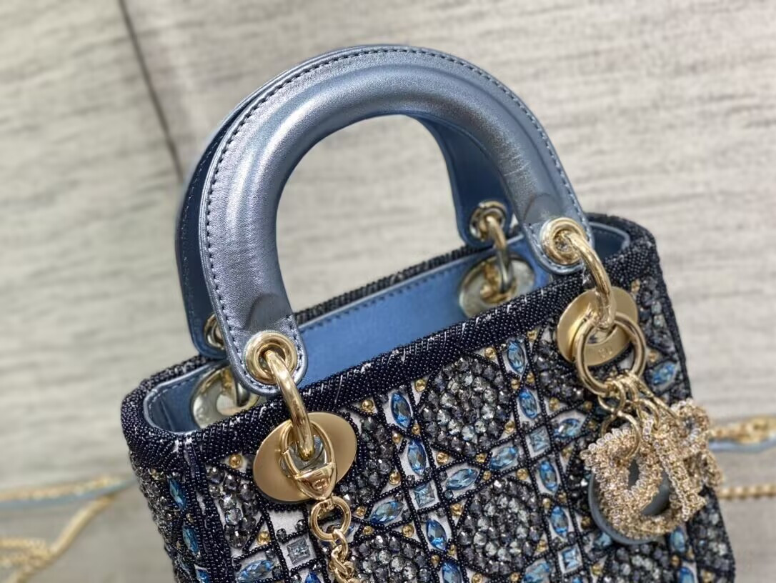 lady D*or bag 17cm limited edition
