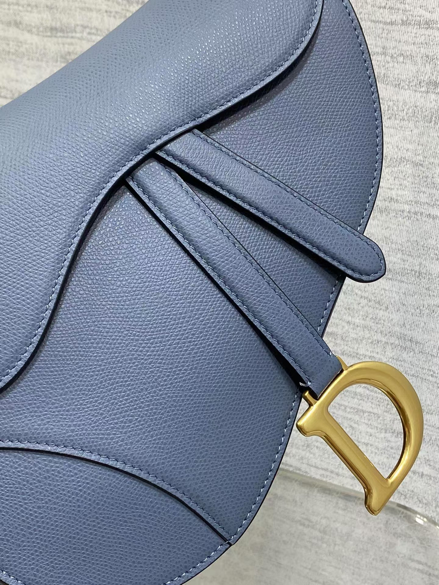 D*or saddle bag calfskin 25.5x20x6.5cm