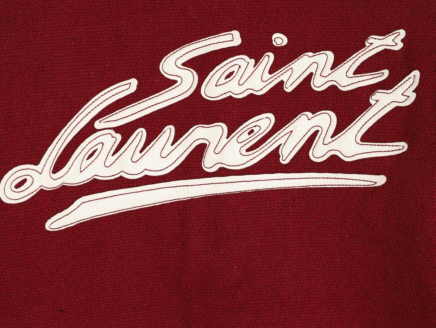 Sa**t Lau*nt baseball jacket