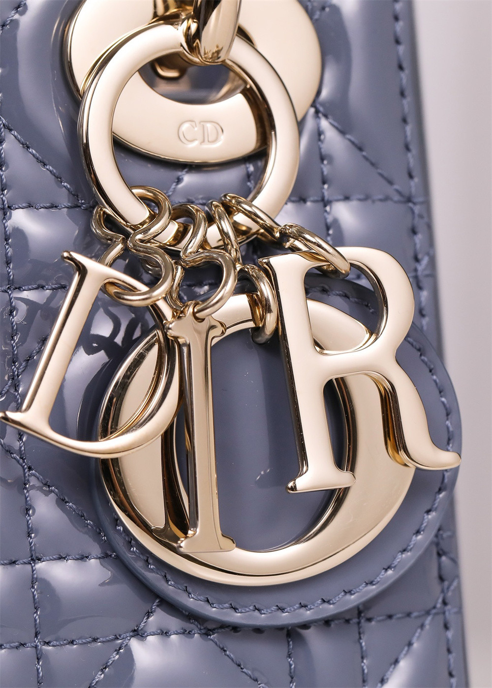 mini lady D*or bag 6.5 x 6 x 3 inches