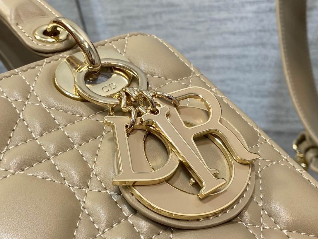 medium lady D*or bag 24 x 20 x 12 cm