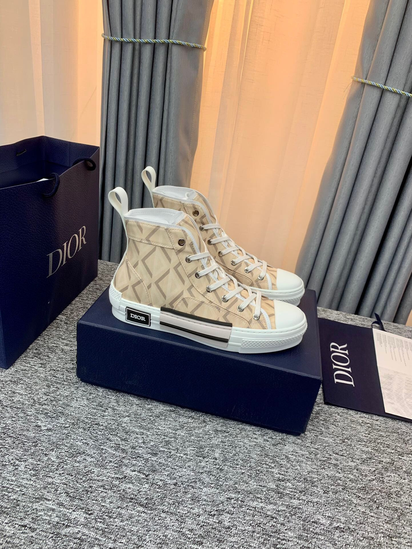 d*or b23 high top natural cd Di*m*nd