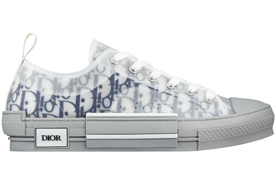 D*or b23 low white navy oblique