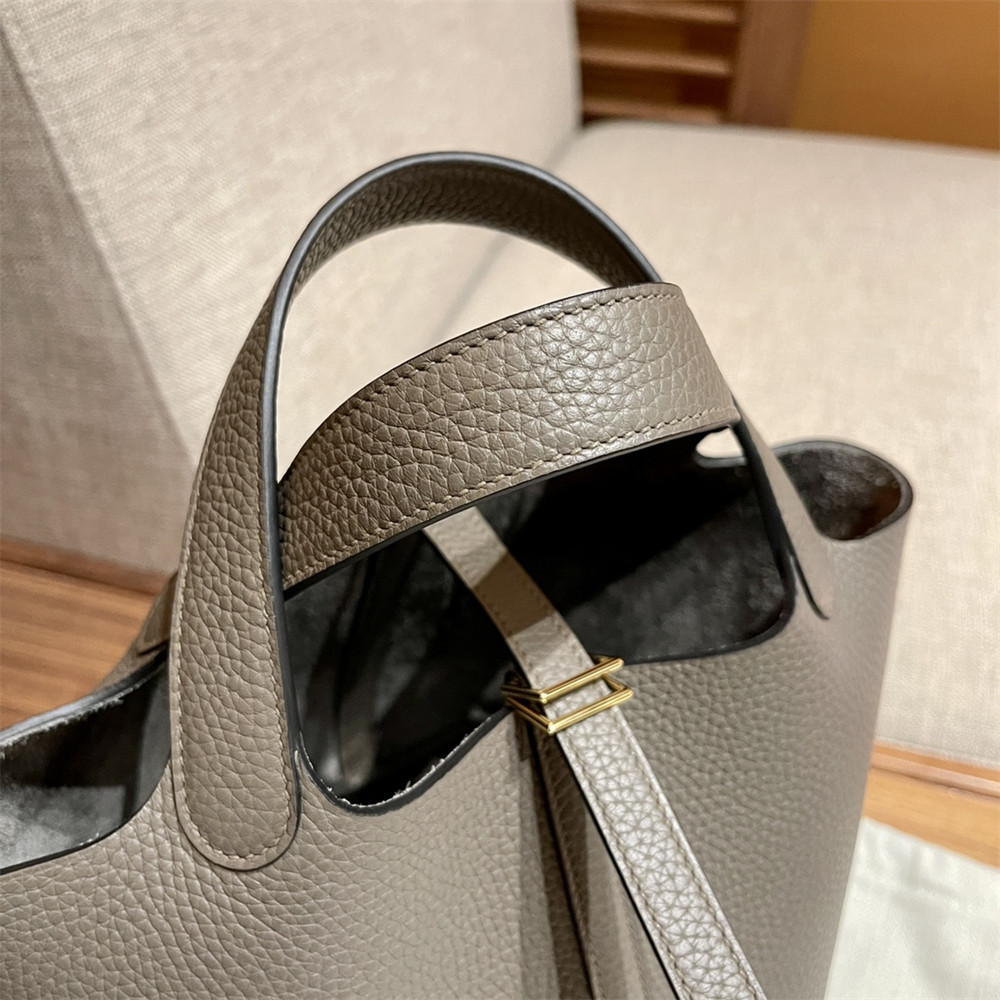 Hermès Picotin 18cm pewter gray without original box