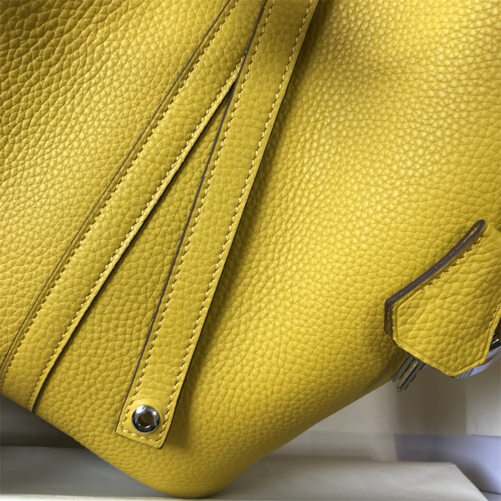 Hermès Picotin 18cm amber yellow without original box