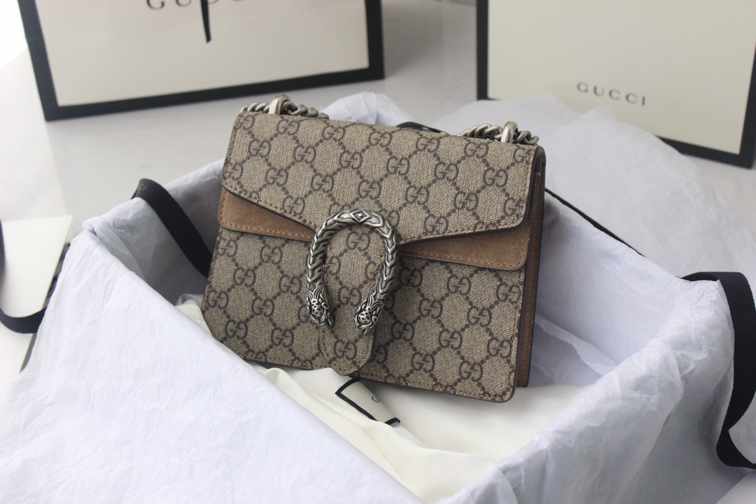 g*u*i dionysus gg S*p*e mini bag 8"wx5"hx2.3"d