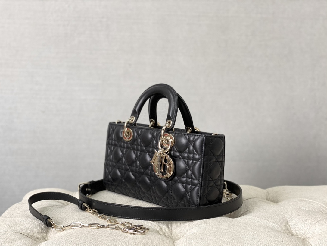 D*or lady d-joy bag medium black 26 x 13.5 x 5 cm