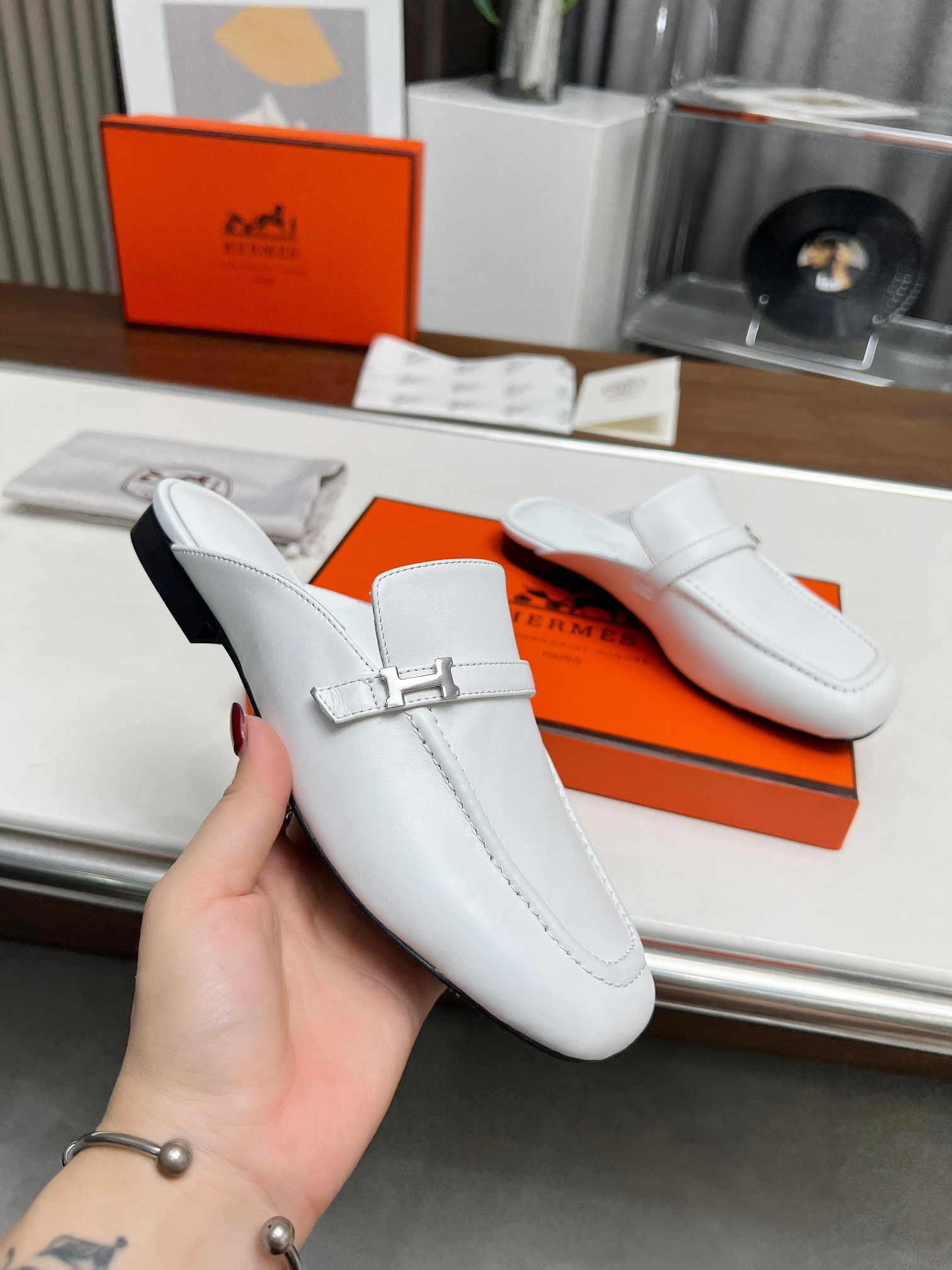 UA Hermès IENA MULE