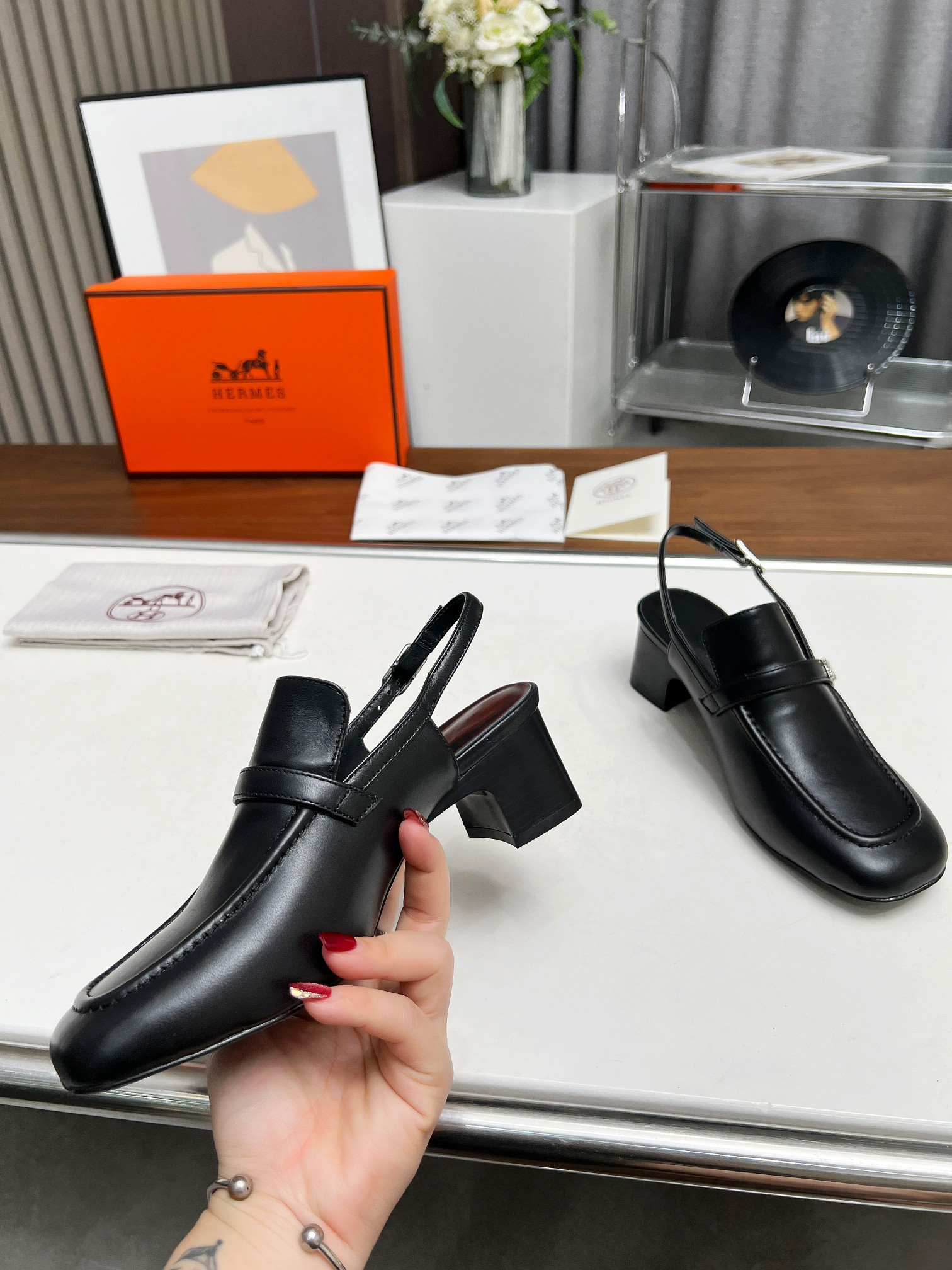UA Hermès Infinie 50 Pump