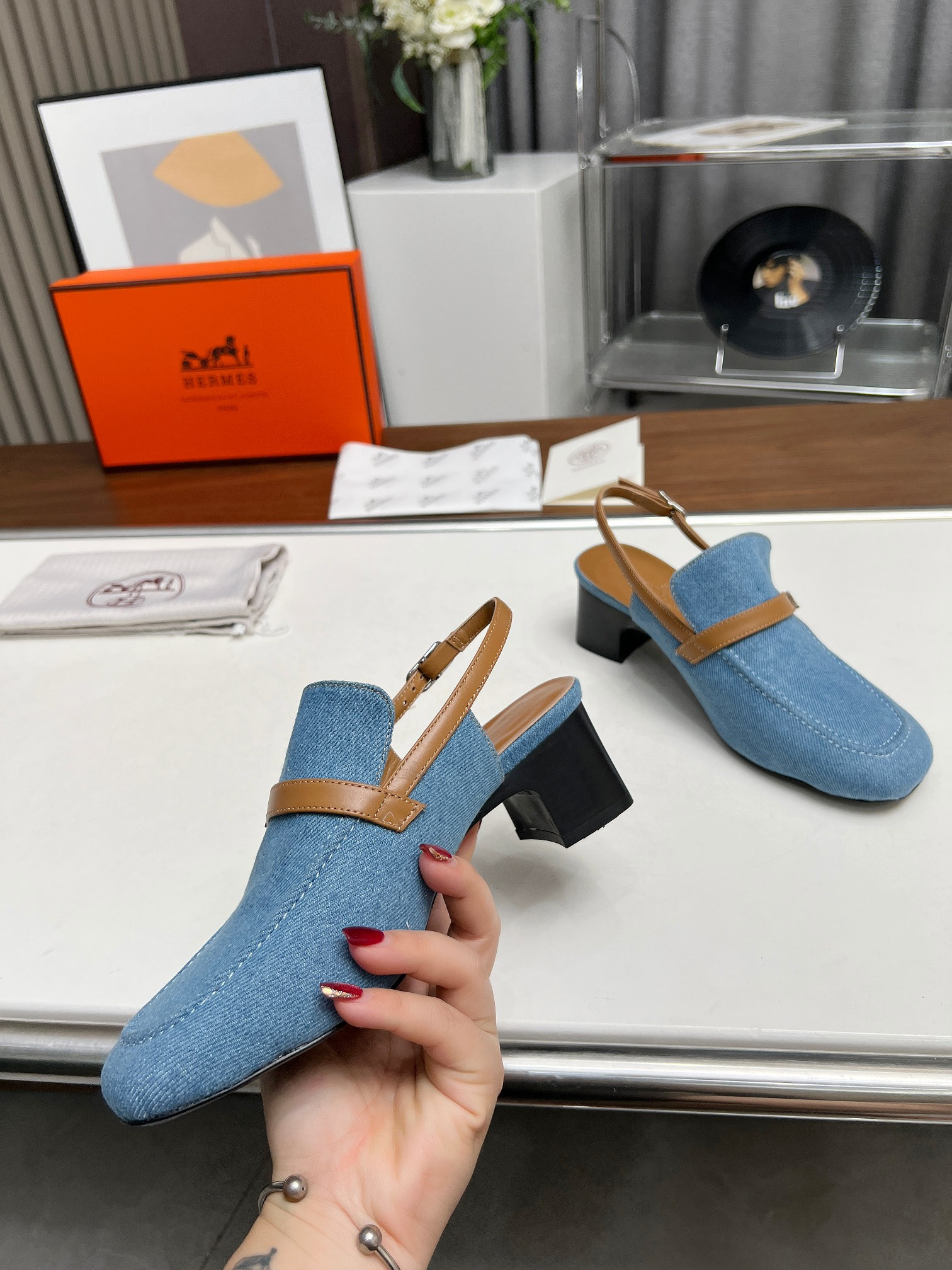 UA Hermès Infinie 50 Pump