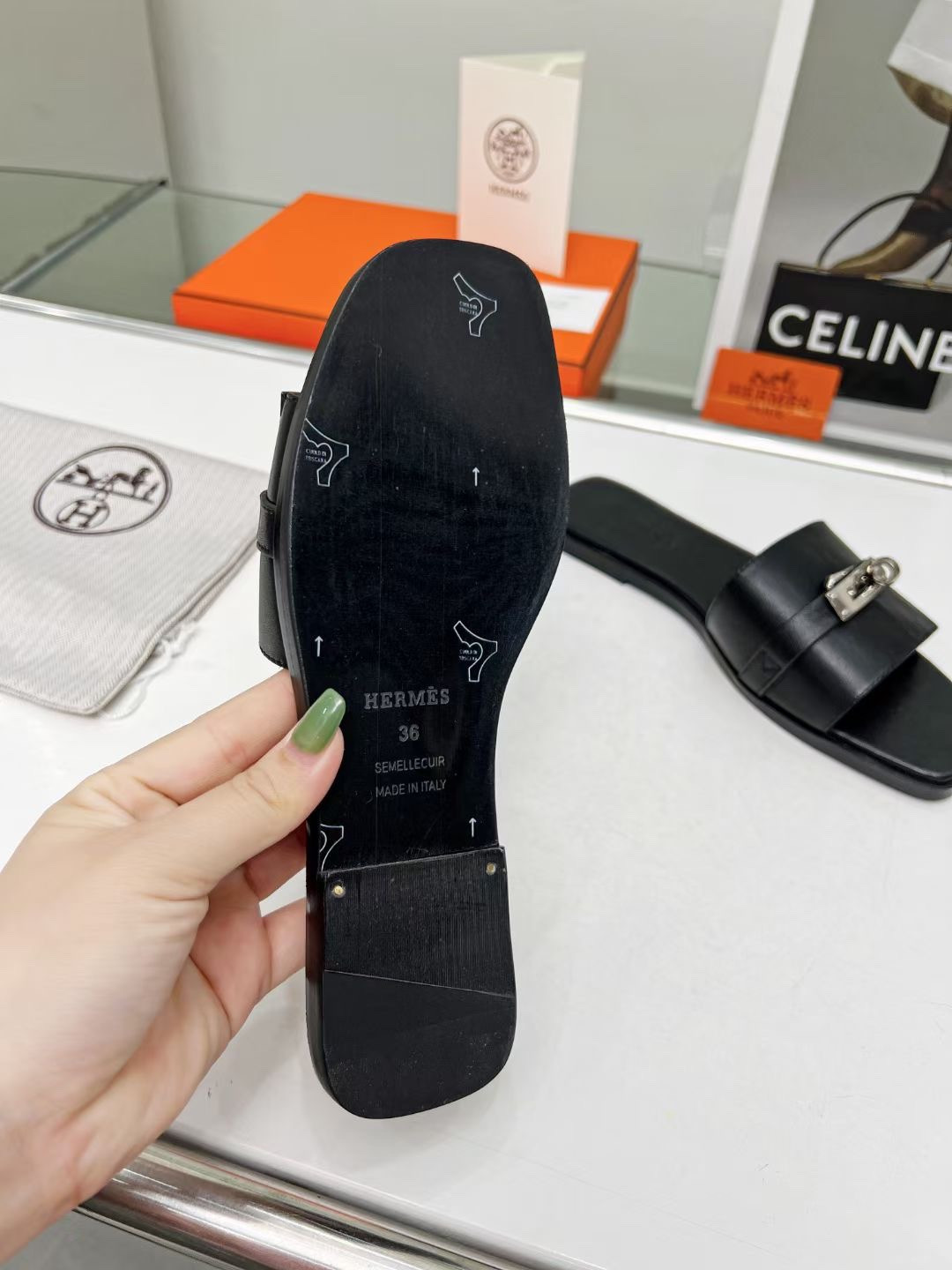 UA Hermès Giulia sandal