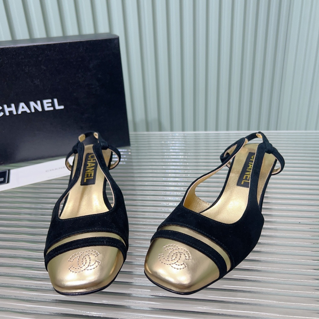 ua Ch*el slingbacks