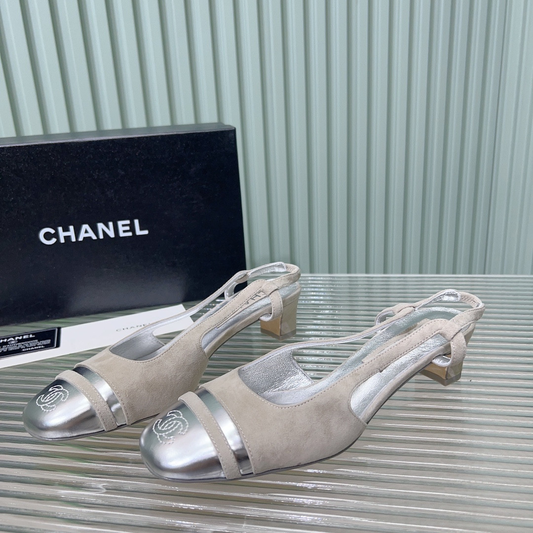ua Ch*el slingbacks