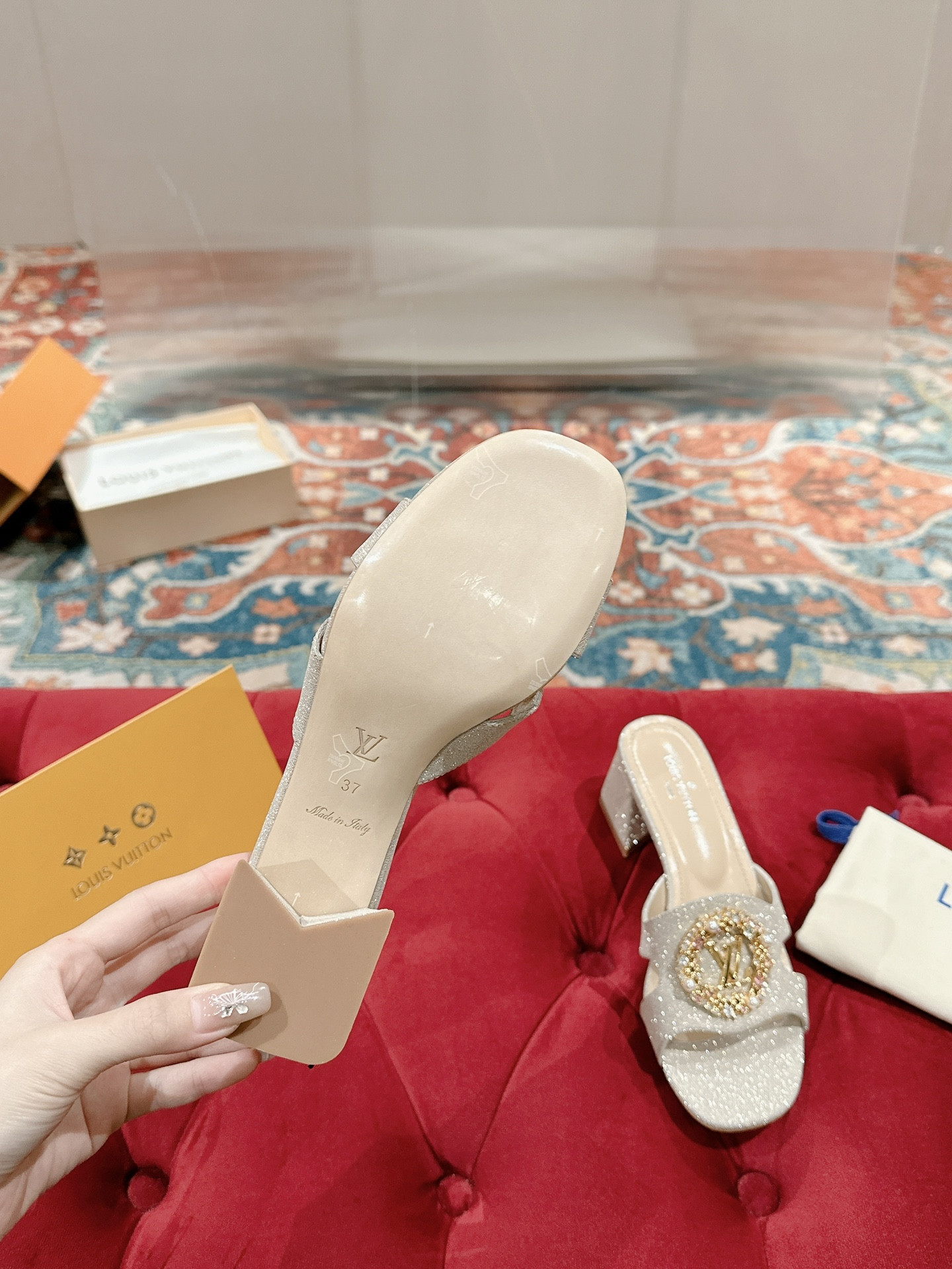 UA LV Heeled Mule