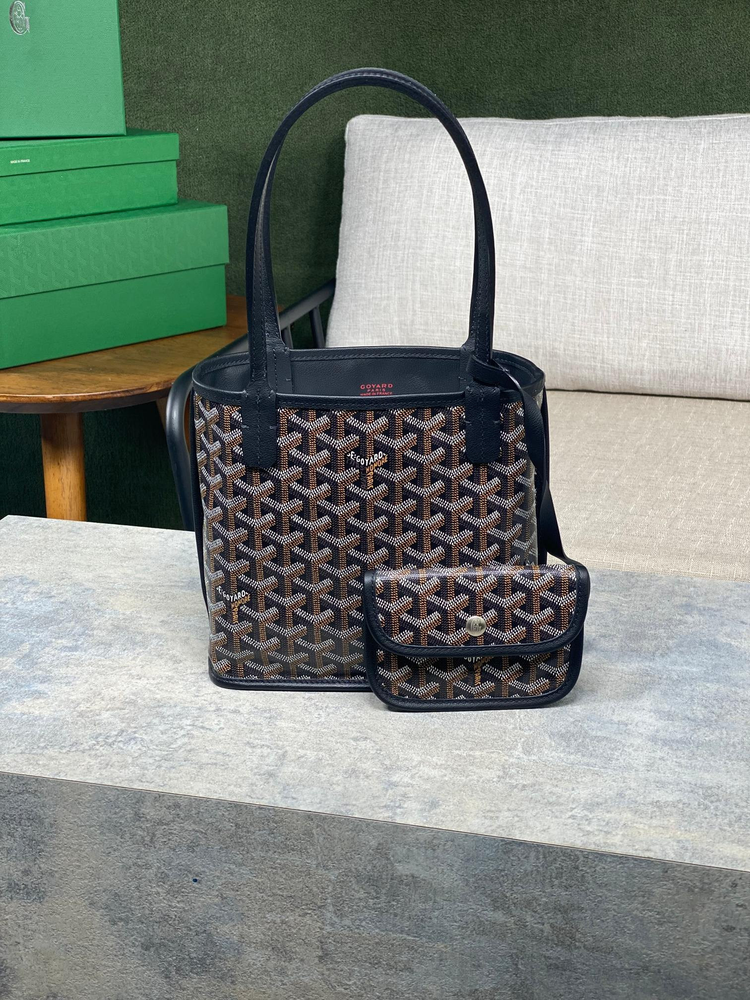 Go*ard anjou mini bag 20 cm x 10 cm x 20 cm