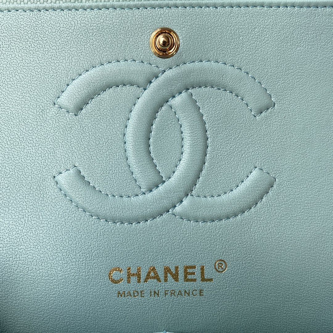 Ch*el classic flap bag 15.5×25.5×6.5cm