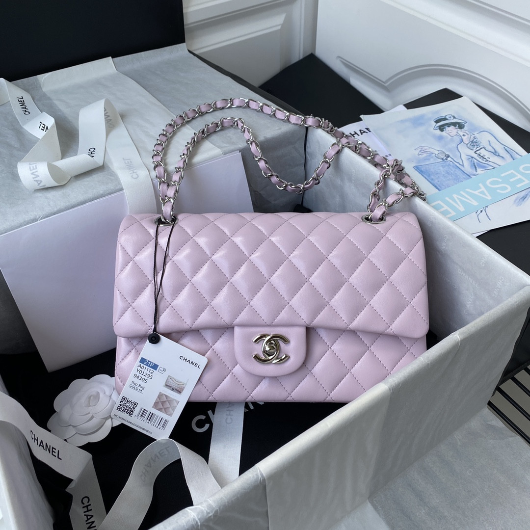 Ch*el classic flap bag 15.5×25.5×6.5cm