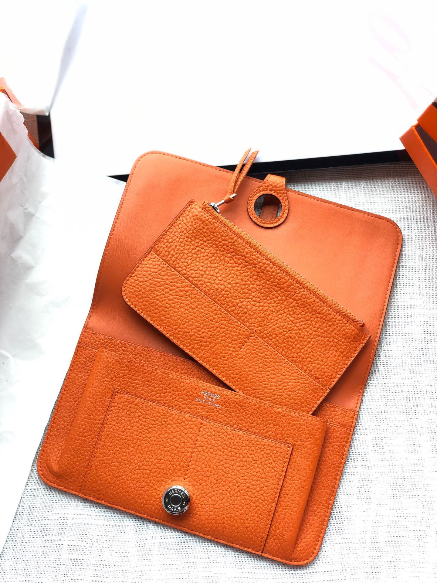 Hermès Dogon Duo Wallet 20.1cm