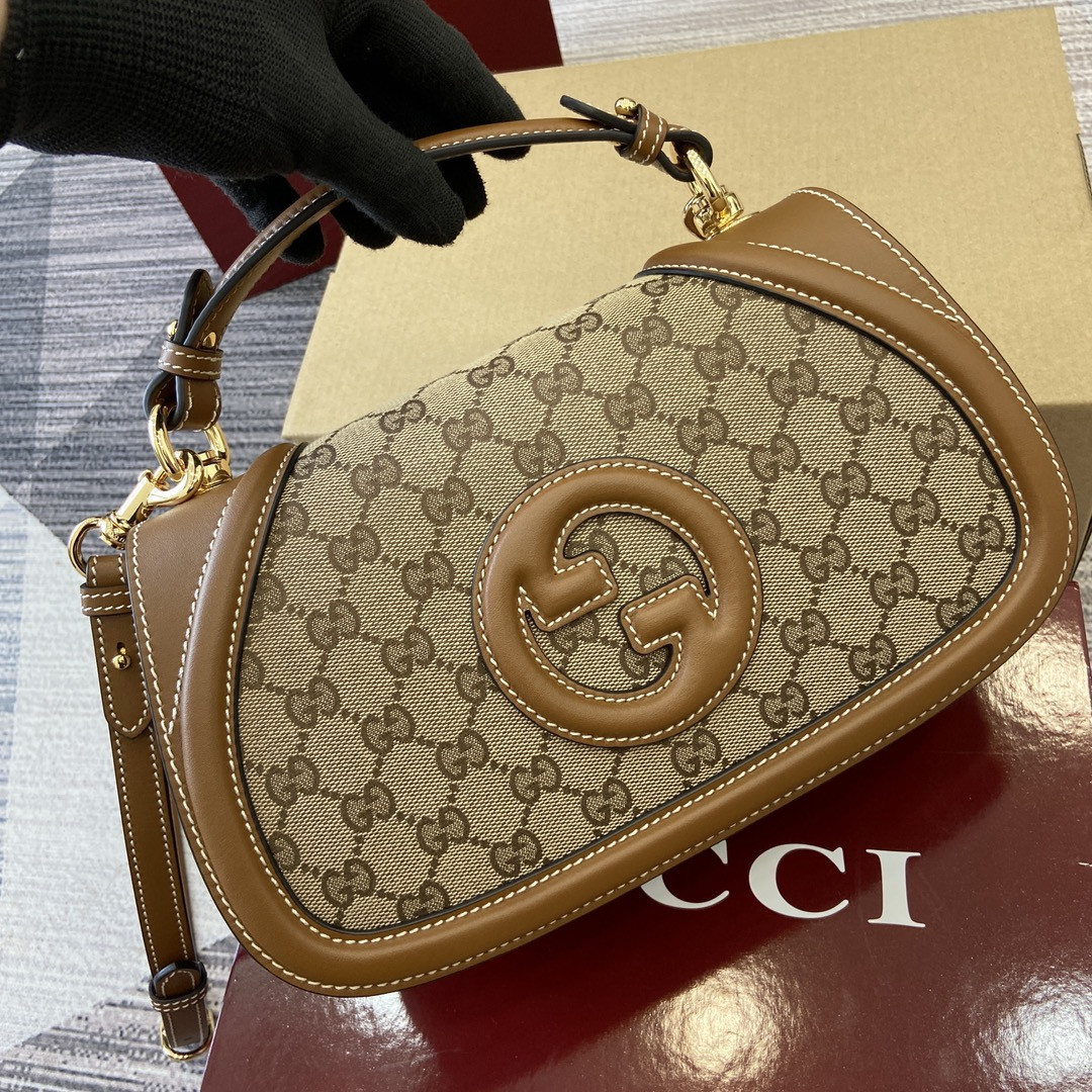 G*u*i blondie medium top handle bag 27x 17x 7cm