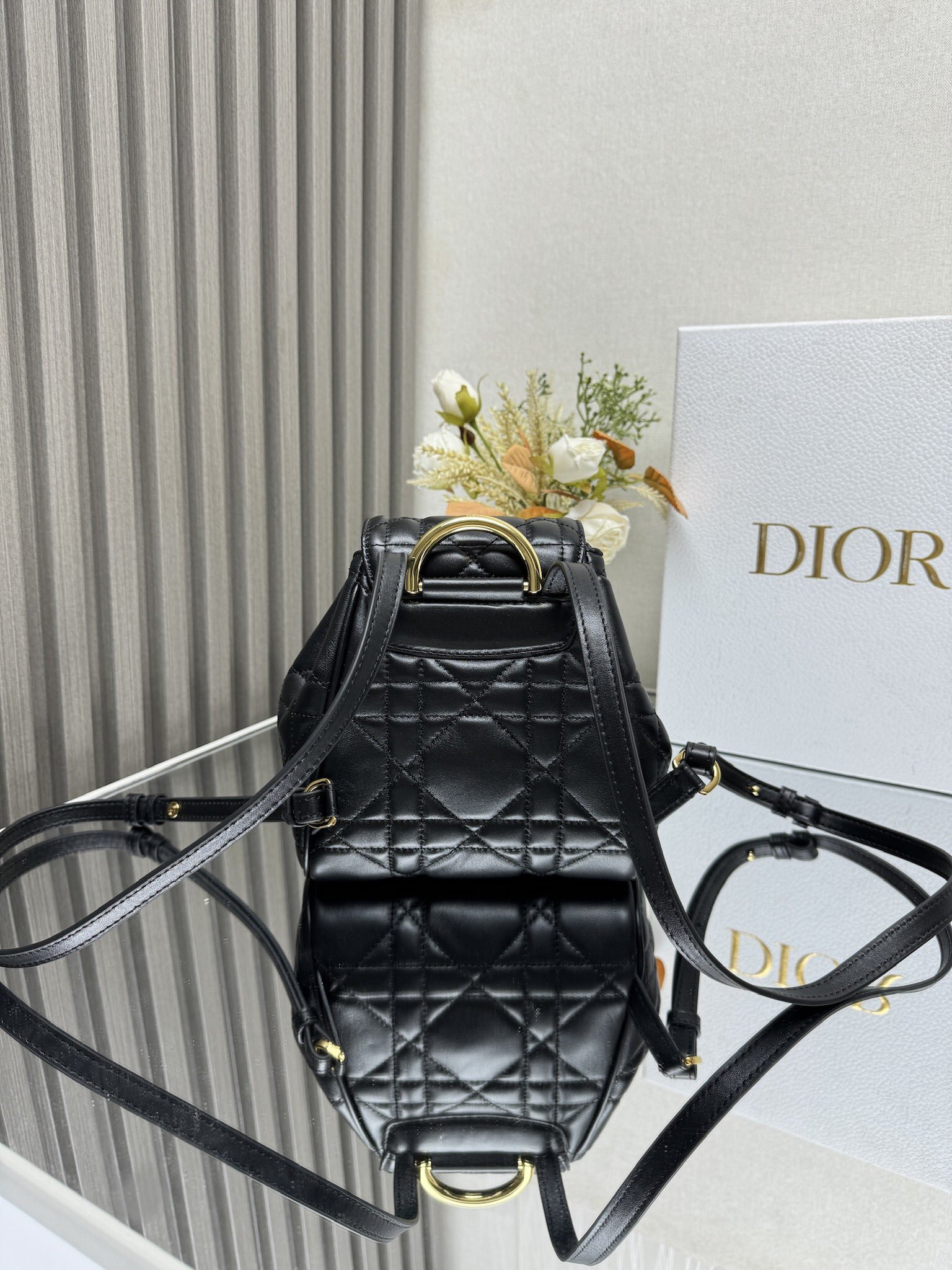 D*or caro backpack small 19.5 x 18.5 x 8.5 cm