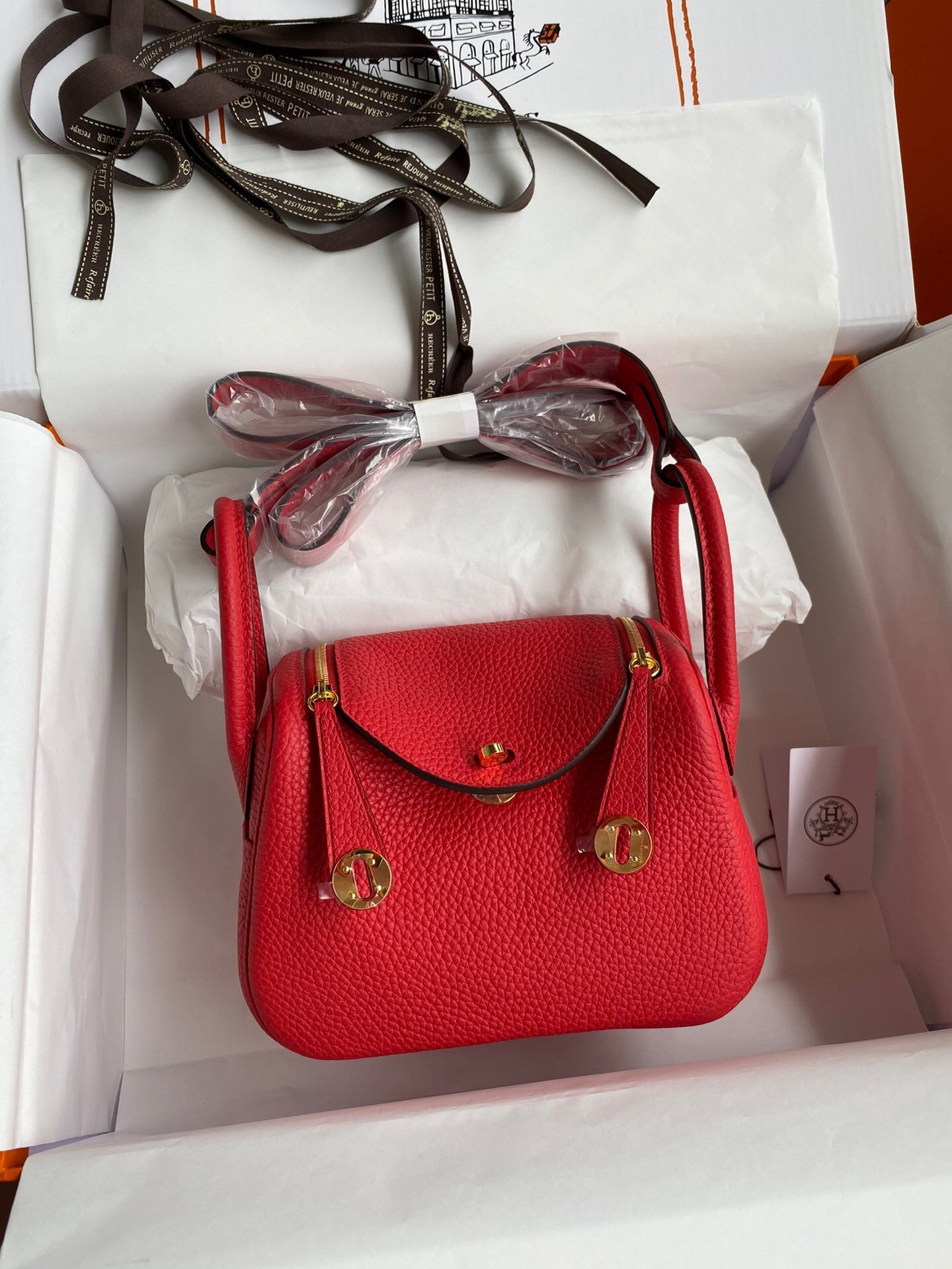 H**mes mini lindy 19cm
