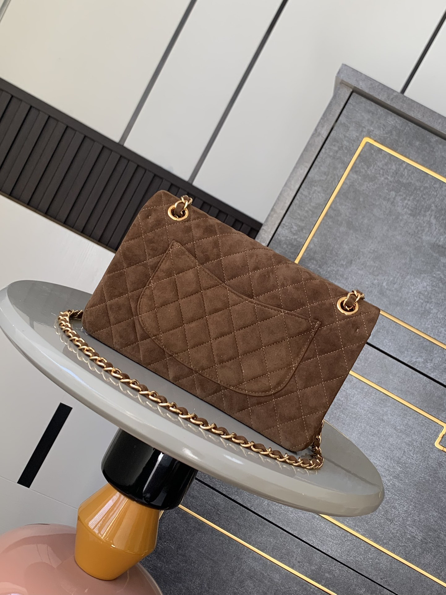 Ch*el classic 11.12 handbag 25 15.5×25.5×6.5cm