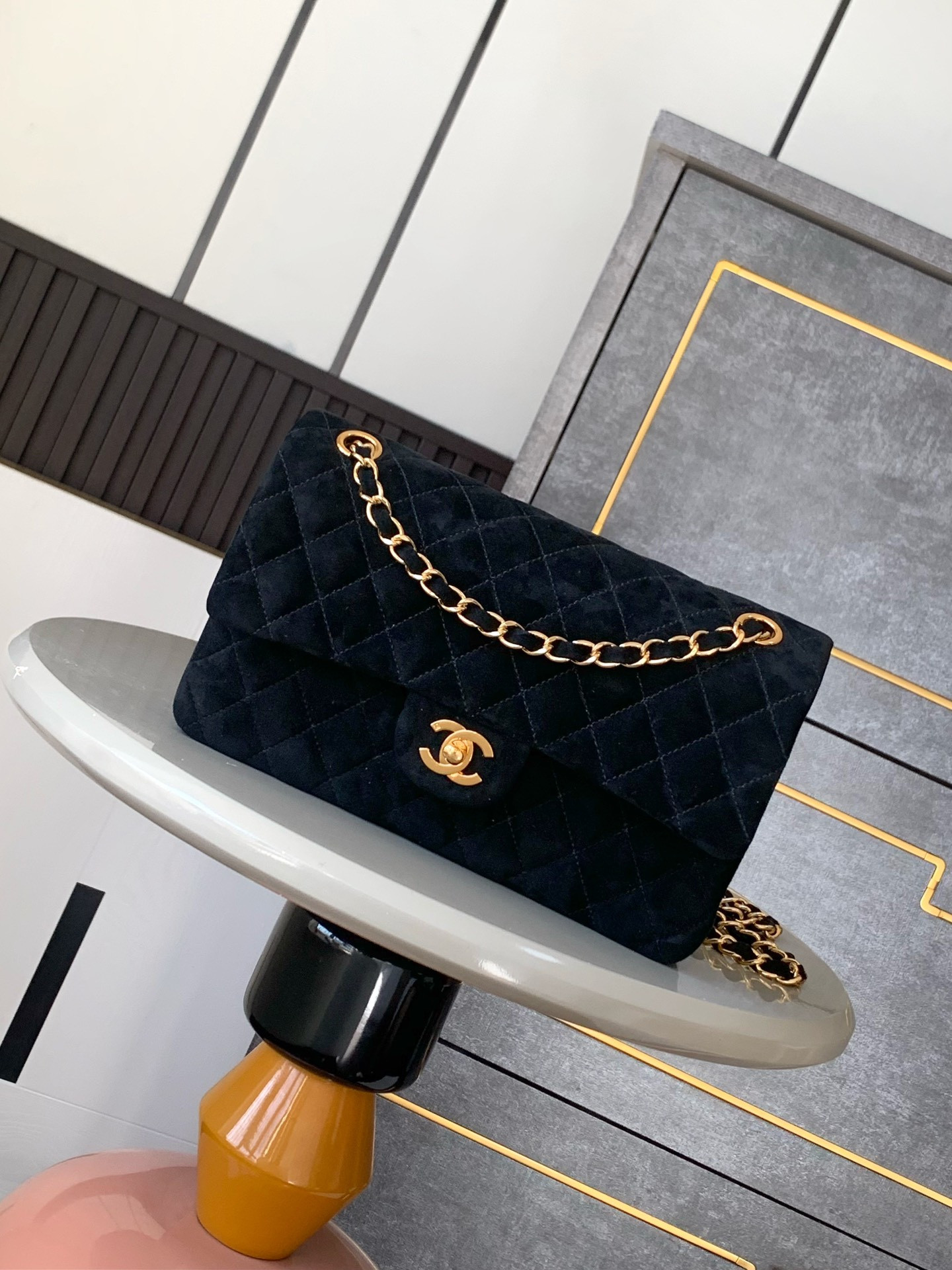 Ch*el classic 11.12 handbag 25 15.5×25.5×6.5cm