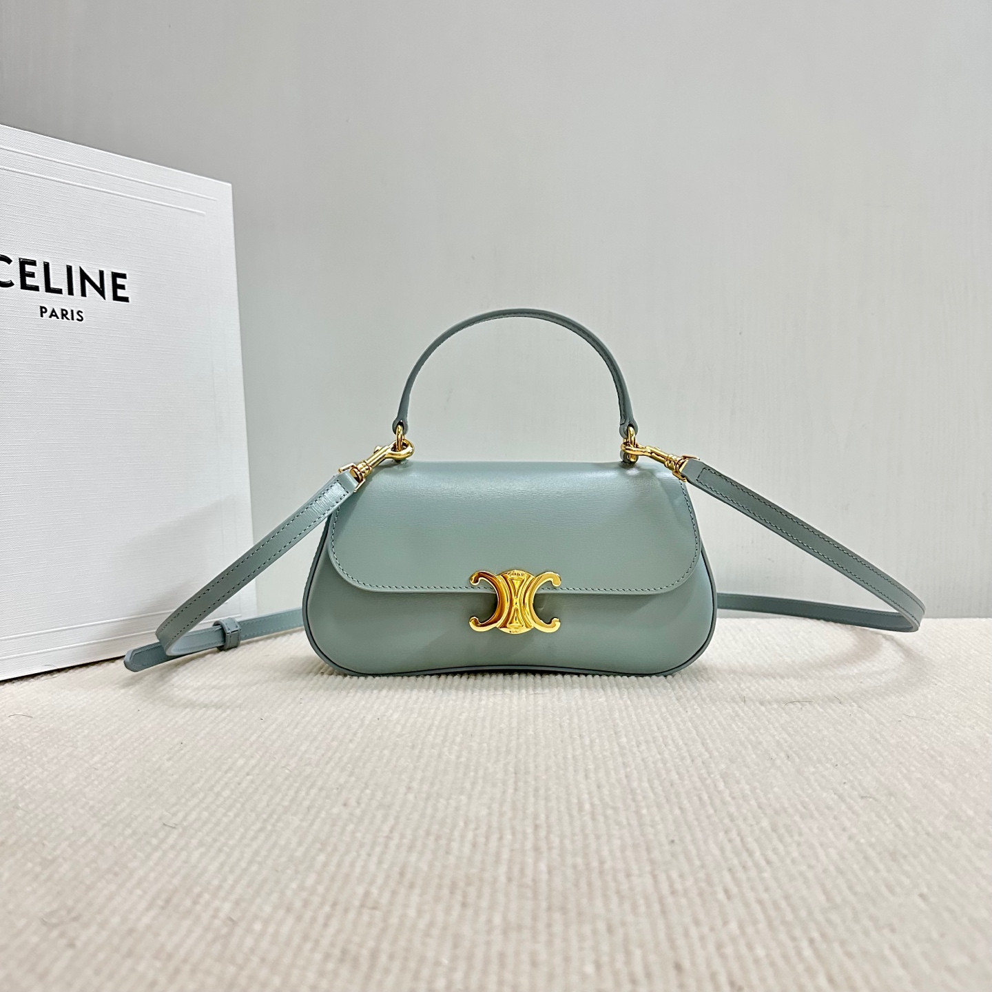 Ce**e teen Ce**e lola in shiny calfskin 20x11.5x5cm