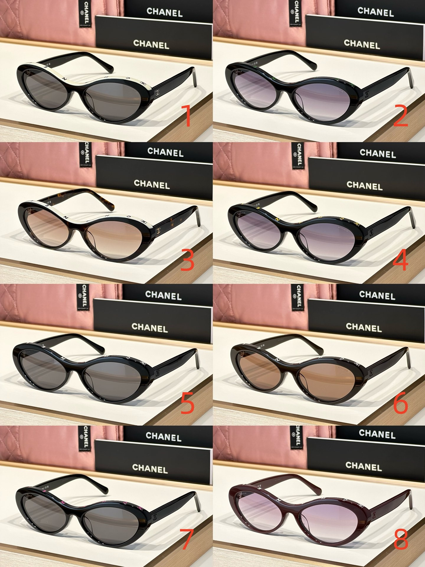 Ch*el glasses ch5416 57-18-145